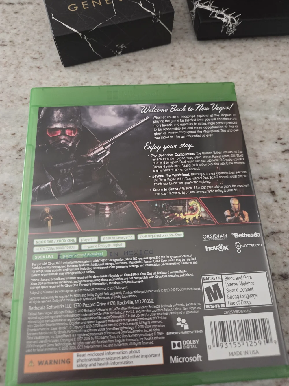 Fallout: New Vegas Ultimate Edition for Xbox One - Green